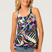 Faces e instrumentos de abstrato