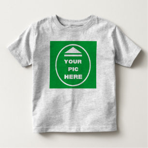 FÁCIL! Toddler Jersey T-Shirt - Cinza Personalizad