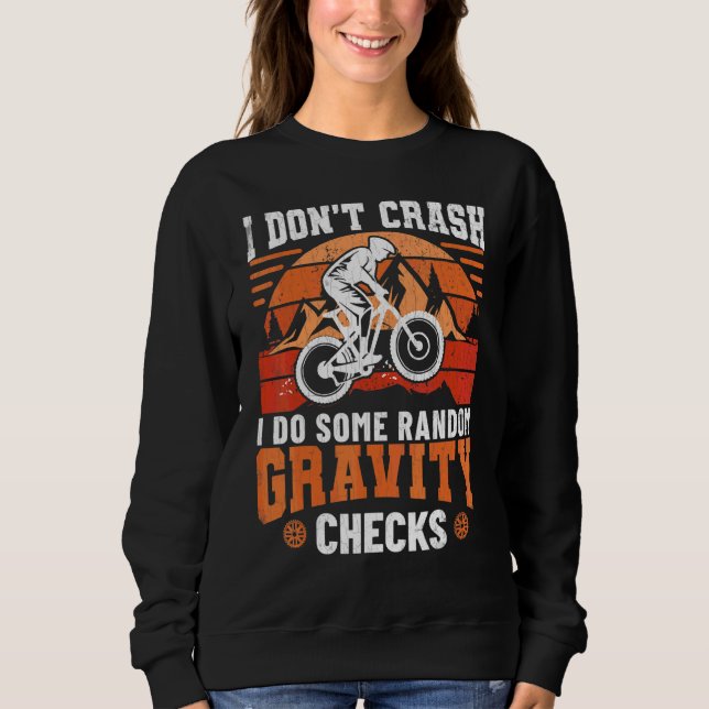 Faço Verificações Aleatórias de Gravidade Camisa B (Frente)