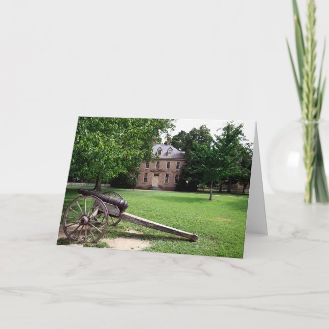 Faculdade do cartão vazio de William e de Mary (Frente)