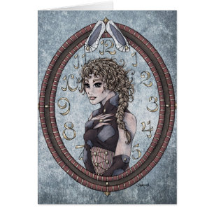 Fada com "Cinderela" Fantasia Cartão de Arte #1