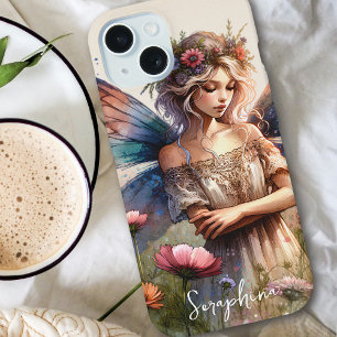 Fada de Aquarelas Whimsical com Nome Personalizado