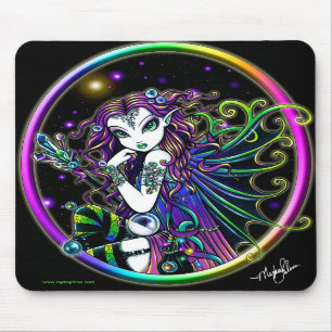 Fada de cristal Mousepad do arco-íris de Lucida