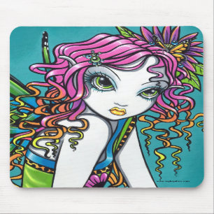 Fada de cristal Mousepad do arco-íris dos doces