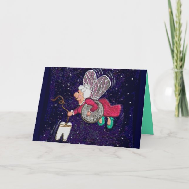 Fada de dente - cartão (Frente)