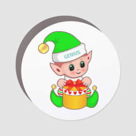 Fada de Natal Fofo & Texto Genius Editável