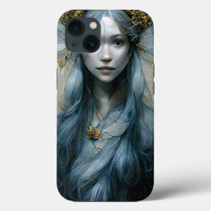 Fada Dourada Azul Fantasy Art Case-Mate capas de i