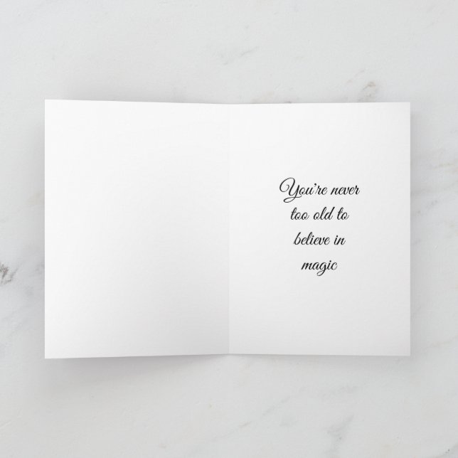 Fada Fácil Com Asas Marrons Castanhas Cartão De An (Interior)