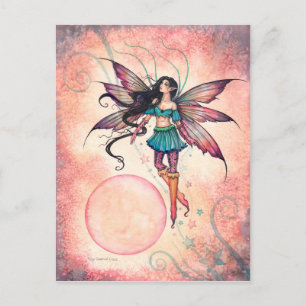 Fada Fantasia de Arte Passo Estelar Cartão Postal