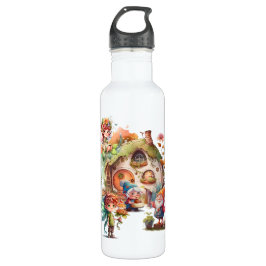 Fada Fátea E Gnomo Garrafa De Água