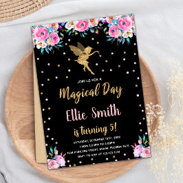 Fada Flebre Preta Cor-de-Rosa, Convites de Anivers