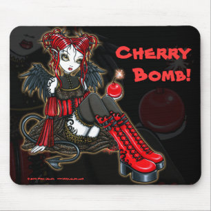 Fada gótico Mousepad do diabo de "Abigail"