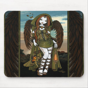 Fada Mousepad do anjo do Huntress do dragão de