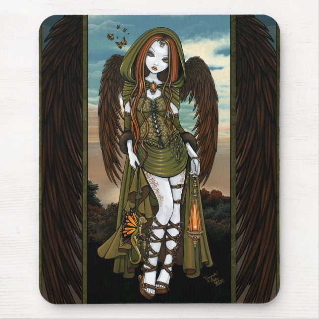 Fada Mousepad do anjo do Huntress do dragão de (Frente)