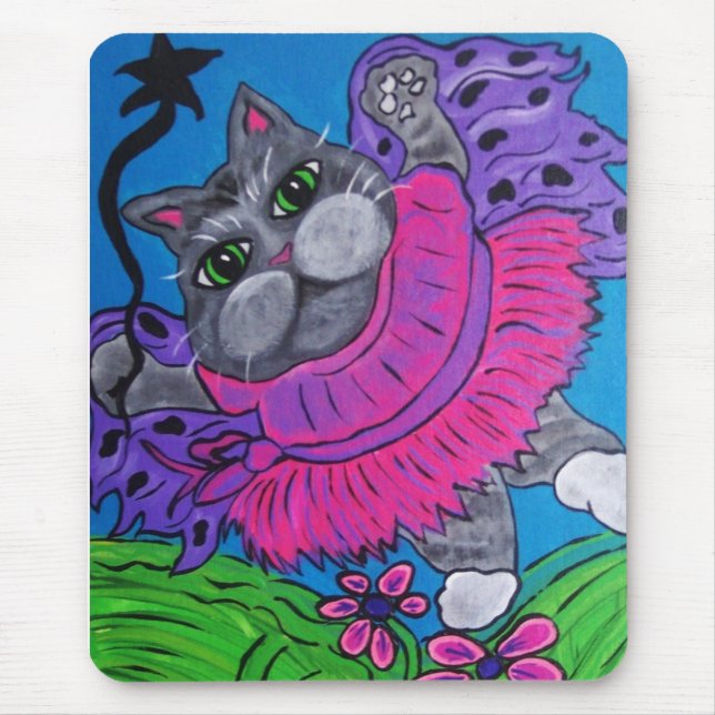 Fada Mousepad do gato (Frente)