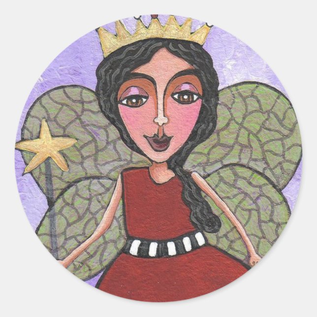 Fada Princesa - adesivos (Frente)