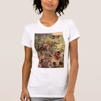 Fadas & t-shirt das flores