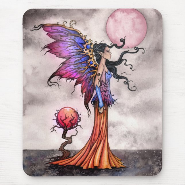 Fae Abigail Fairy Mousepad Tapete de Mouse (Frente)