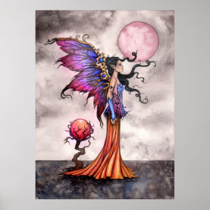 Fae Abigail Fantasy Fairy Poster