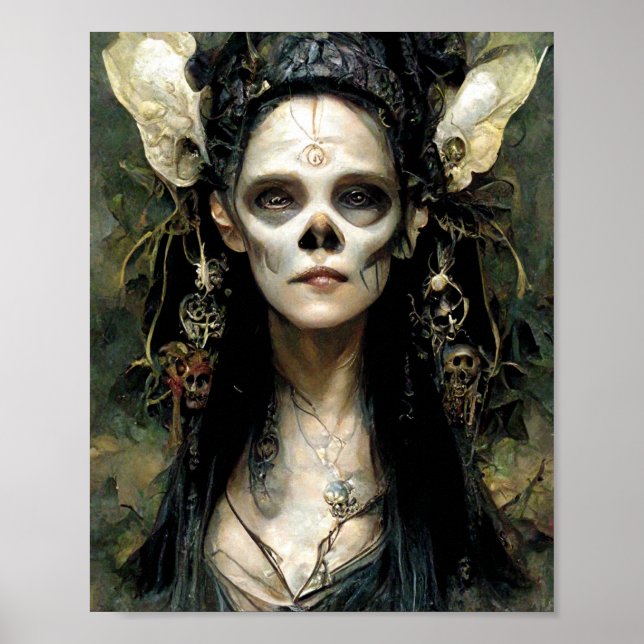 Fae Of Death 3 Dark Fantasy Art Poster (Frente)