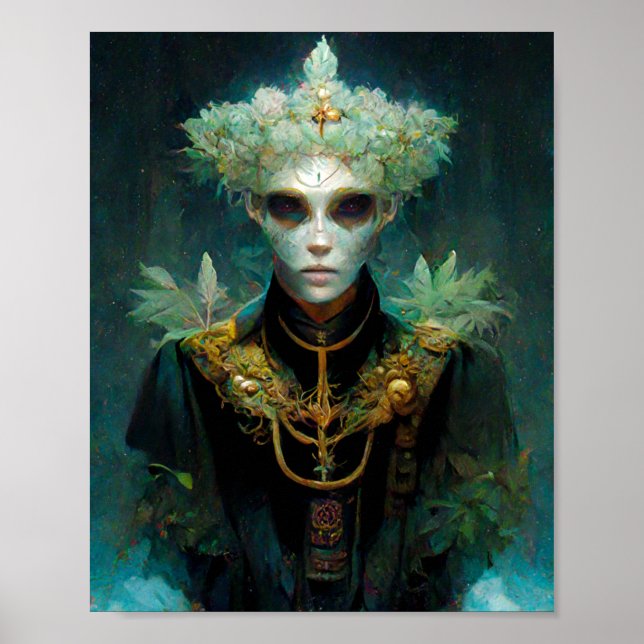 Fae Prince Fantasy Art Poster (Frente)