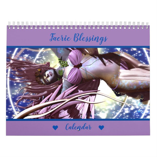 Faerie Blessings Fantasy Calendário (Capa)