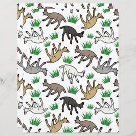 Fainting Goats Scrapbook Paper