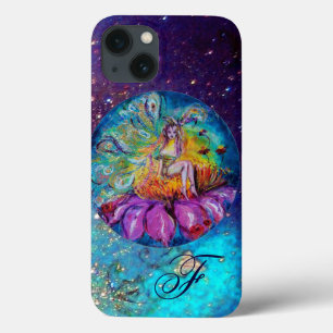 FAIRY IN A NOITE Blue Teal Monograma