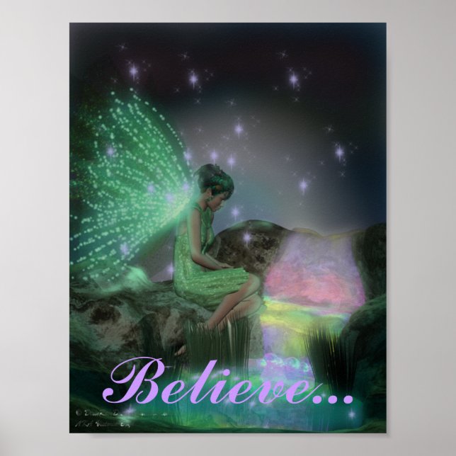 Fairy Pond Poster (Frente)