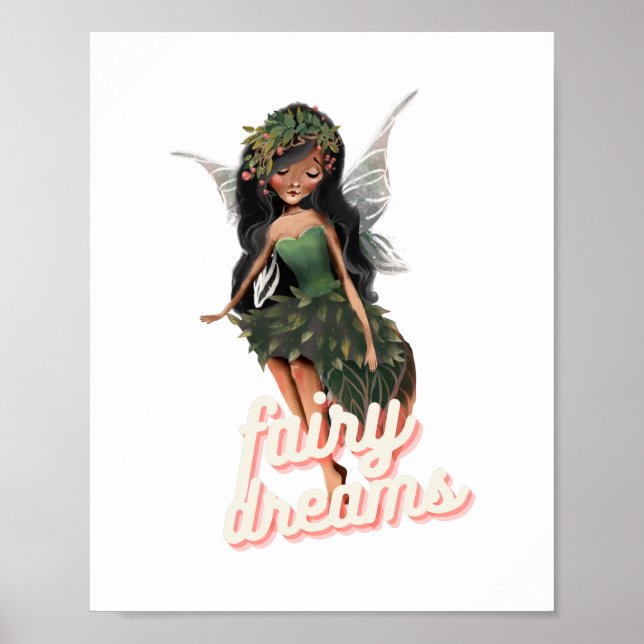 Fairy Wall Art Poster (Frente)