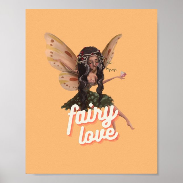 Fairy Wall Art Poster (Frente)