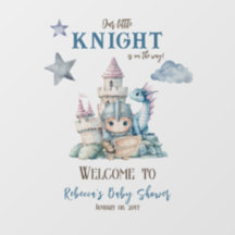 Fairytale Dreamy Dragon Knight Chá de fraldas Bem-