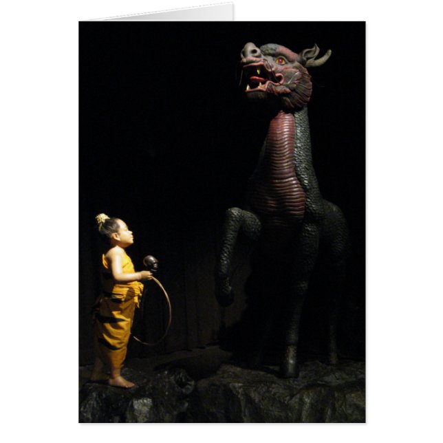 Fairytale Tailandês - Cartão Phra Aphai Mani (Frente)