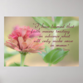 Faith Botanic Poster