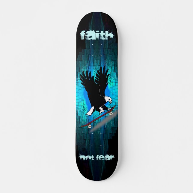 Faith Eagle Skateboard (Frente)