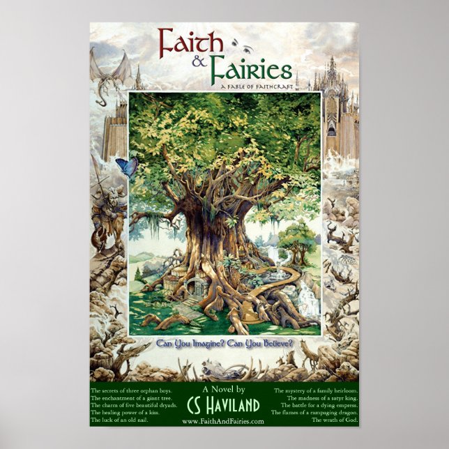 Faith & Fairies Poster (Frente)