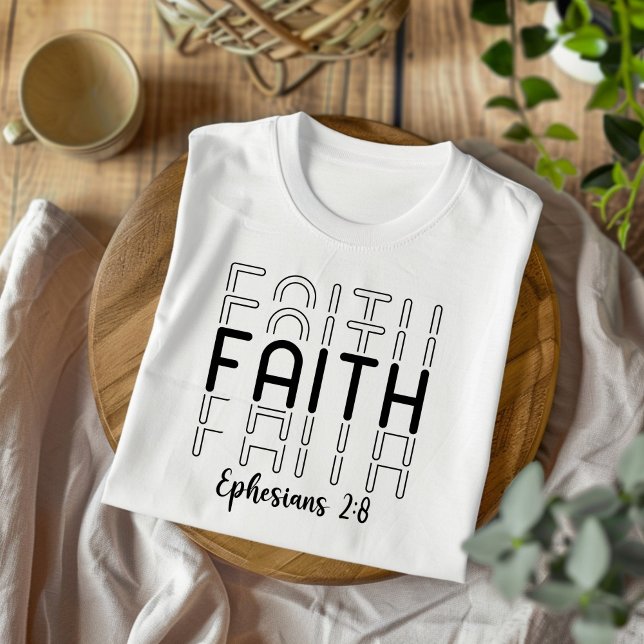 Faith for Men and Women Christian T-Shirt (Criador carregado)