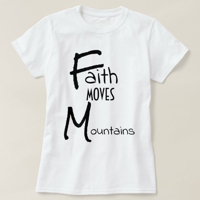 Faith Gifts Collection T-Shirt (Frente do Design)