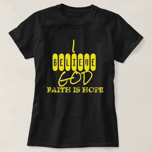 Faith Gifts Collection T-Shirt (Frente do Design)