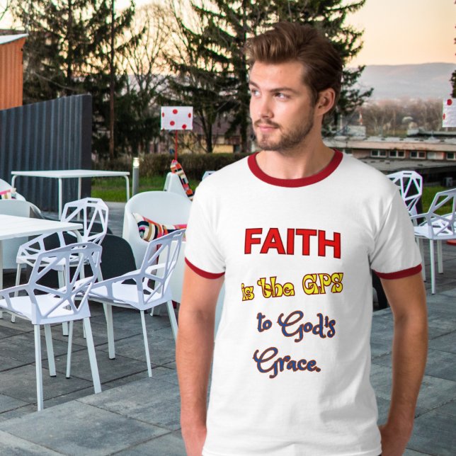 Faith GPS T-Shirt (Criador carregado)