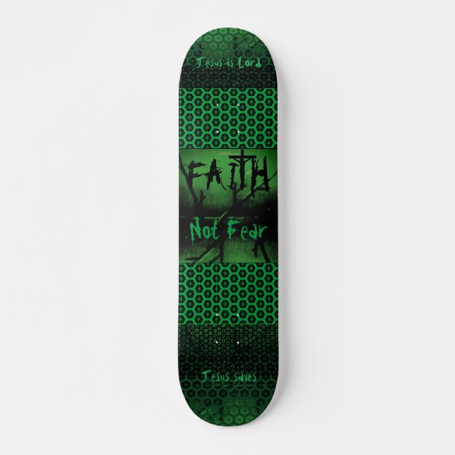 Faith Jesus Skateboard Deck (Frente)
