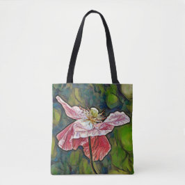 Faith Pink Poppy Art Bolsa