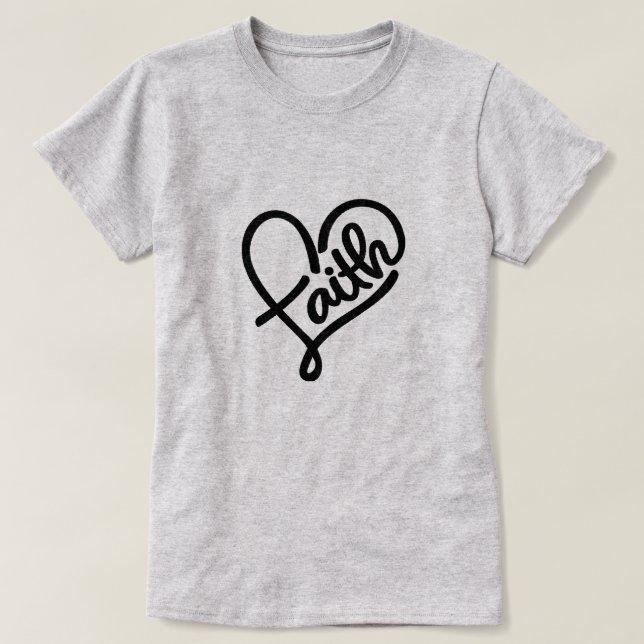 Faith T-Shirt (Frente do Design)