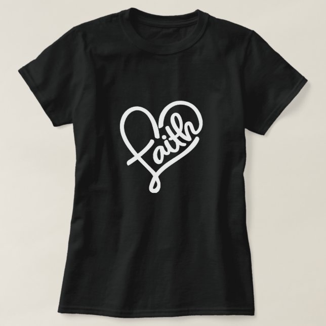Faith T-Shirt (Frente do Design)