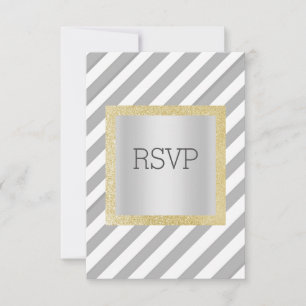 faixa de cinzas com placa de resposta rsvp de bril