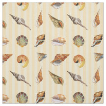 Faixa de Tecido da Vintage Seashell