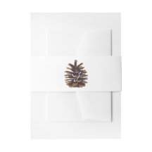 Banda Rustic Chic Pine Cone Belly