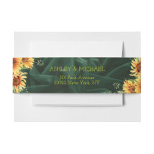 Casamento Amarelo Russo Moderno de Girassol