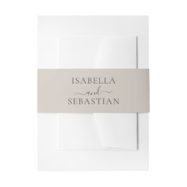 Faixa Decorativa Para Convite Casamento Bege Macio