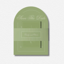 Casamento das Linhas Verdes Elegantes